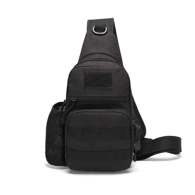 Sac de poitrine, sac pour bouteille d'eau, sac à bandoulière de rangement extérieur