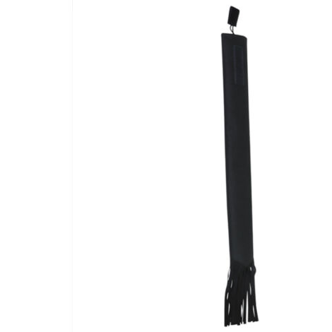 Sac de protection pour queue de cheval en tissu non tissé imperméable et respirant avec franges noires