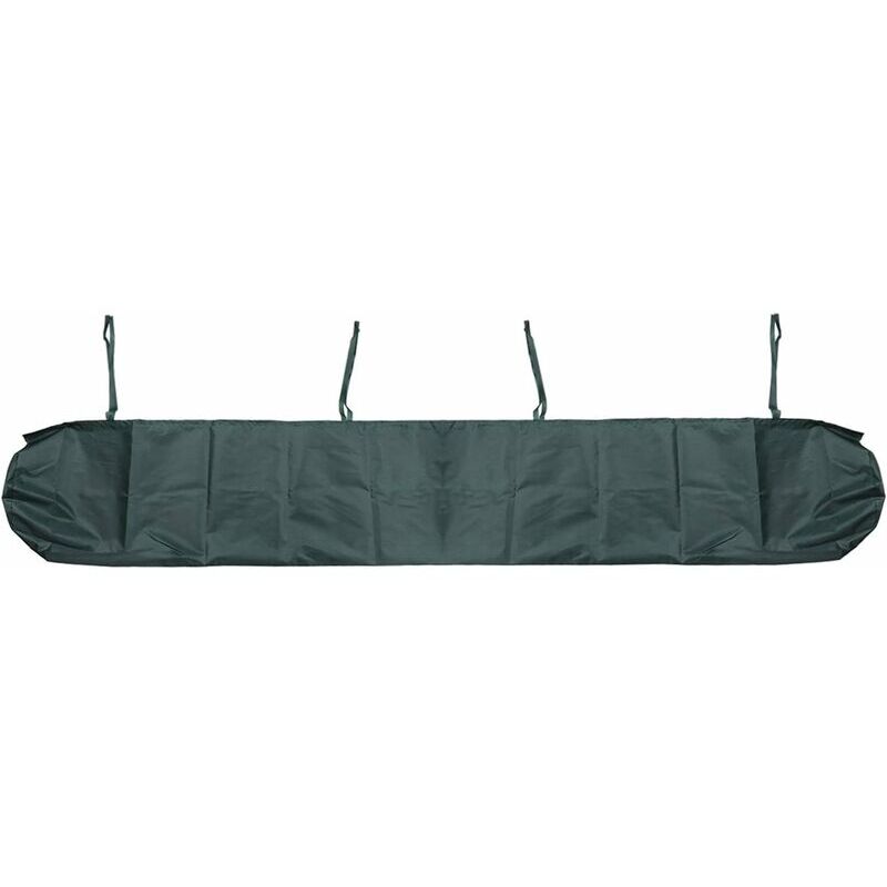 Sac de Protection pour Store Banne, 3.5m Housse de Protection Anti-poussière pour auvent de terrasse Gris Housse de Rangement pour auvent de
