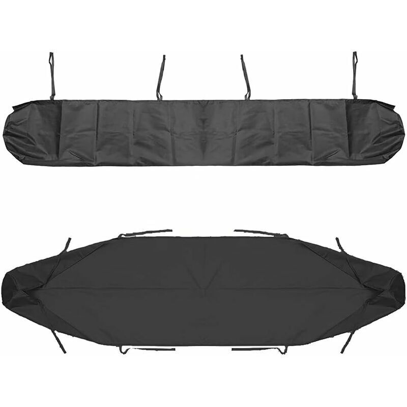 Ayyqh - Sac de Protection pour Store Banne, 3.5m Housse de Protection Anti-poussière pour auvent de terrasse Gris Housse de Rangement pour auvent de
