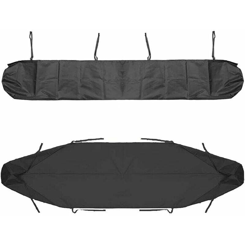 Sac de Protection pour Store Banne, 4.5m Housse de Protection Anti-poussière pour auvent de terrasse Gris Housse de Rangement pour auvent de