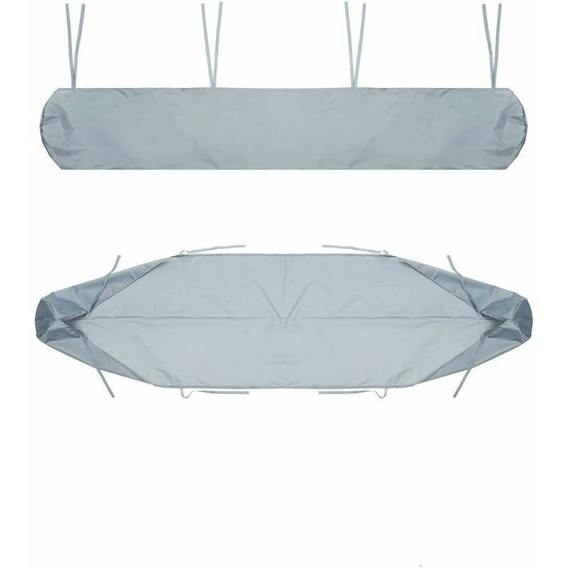 GABRIELLE Sac de Protection pour Store Banne 4m Gris Housse de Rangement pour Banne Manuel Rétractable Housse de Protection Anti-poussière