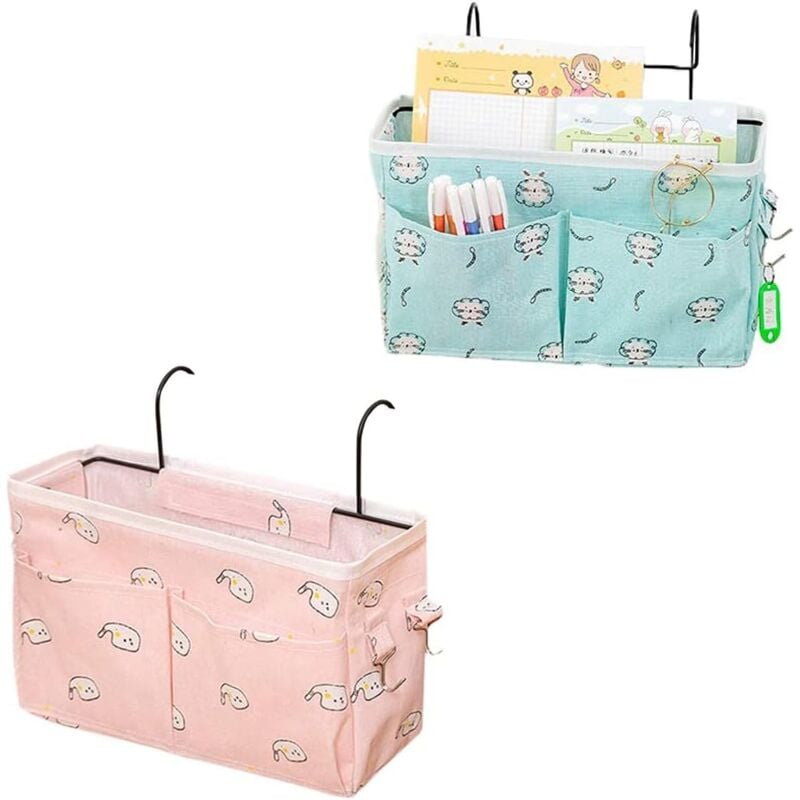 Sac de rangement de poche de lit, sac de rangement de chevet, sac de rangement de chevet suspendu, chevet suspendu