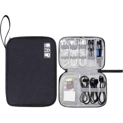 Sac de rangement de voyage, adapté aux accessoires électroniques,