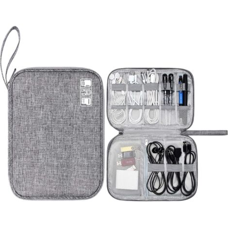 Sac de rangement de voyage, adapté aux accessoires électroniques,