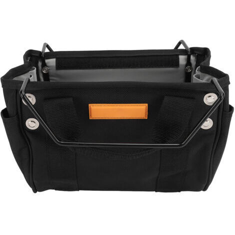 Sac de rangement étanche en nylon à grande capacité en forme d’échelle, sac à outils télescopique avec armature