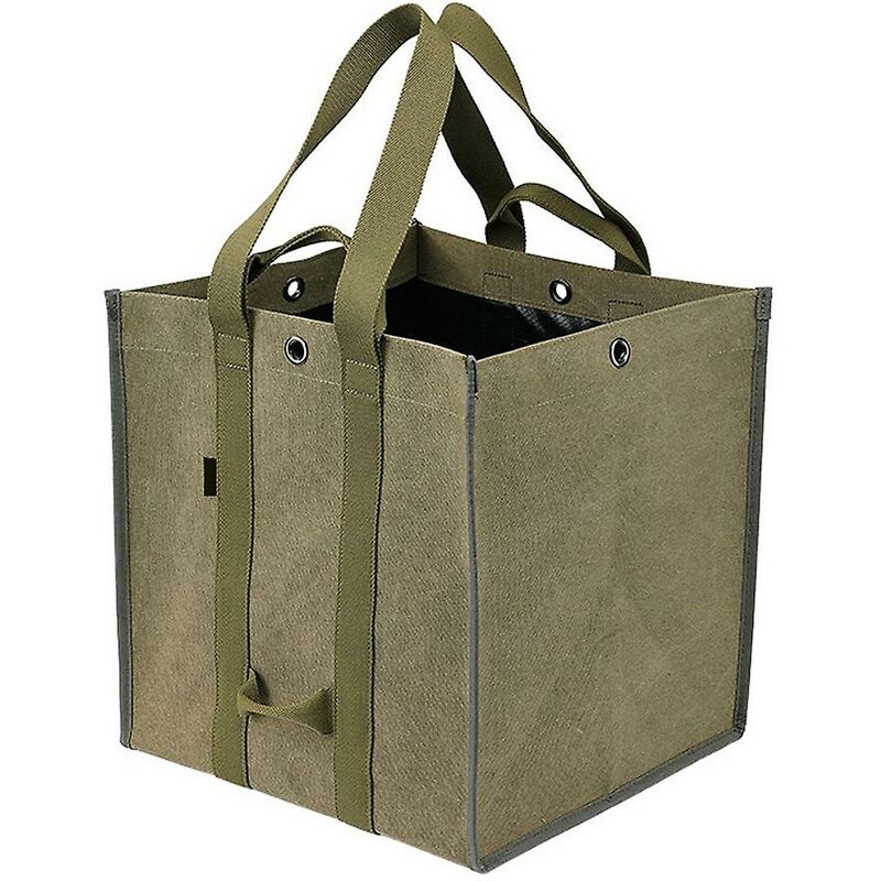 Sac de rangement extérieur pour bois de chauffage en toile de bois sac de rangement pour appareil électrique