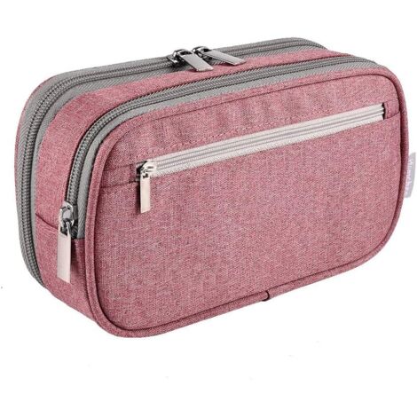 Sac de rangement imperméable à l'eau de grande capacité (rose)