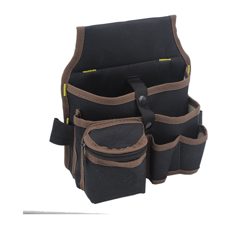 Sac de rangement multifonctionnel pour outils, pochette pour ceinture, quincaillerie, trousse à outils pour électricien, perceuse, sac banane, clé,