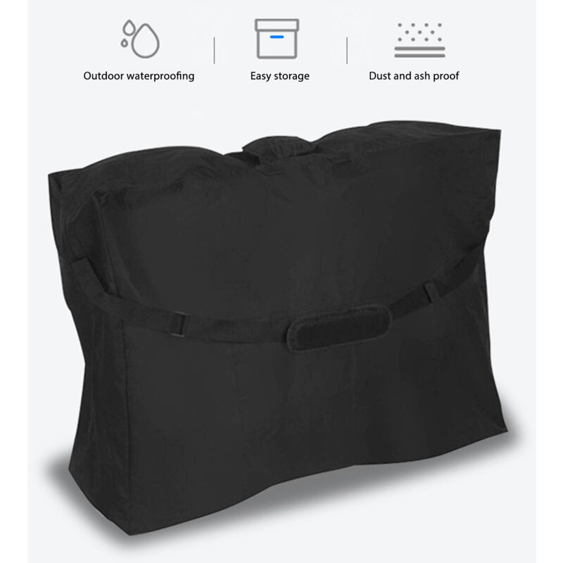 Treetalk - Sac de rangement pliable pour fauteuil roulant, tissu Oxford de haute qualité, peut être porté sur une épaule lors des sorties et peut