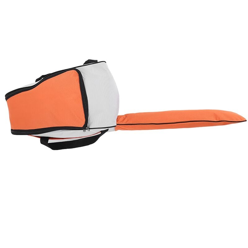 Sjlerst - Sac de rangement portable pour trononneuse en tissu Oxford pour tondeuse à gazon, étui de transport, bote de protection (orange)