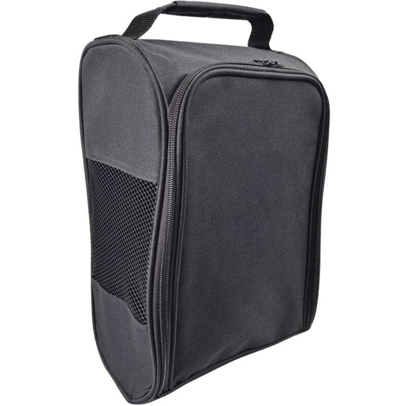 Linghhang - Sac de rangement pour bottes - Organiseur de chaussures - Sac de voyage portable pour chaussures à talons hauts Noir