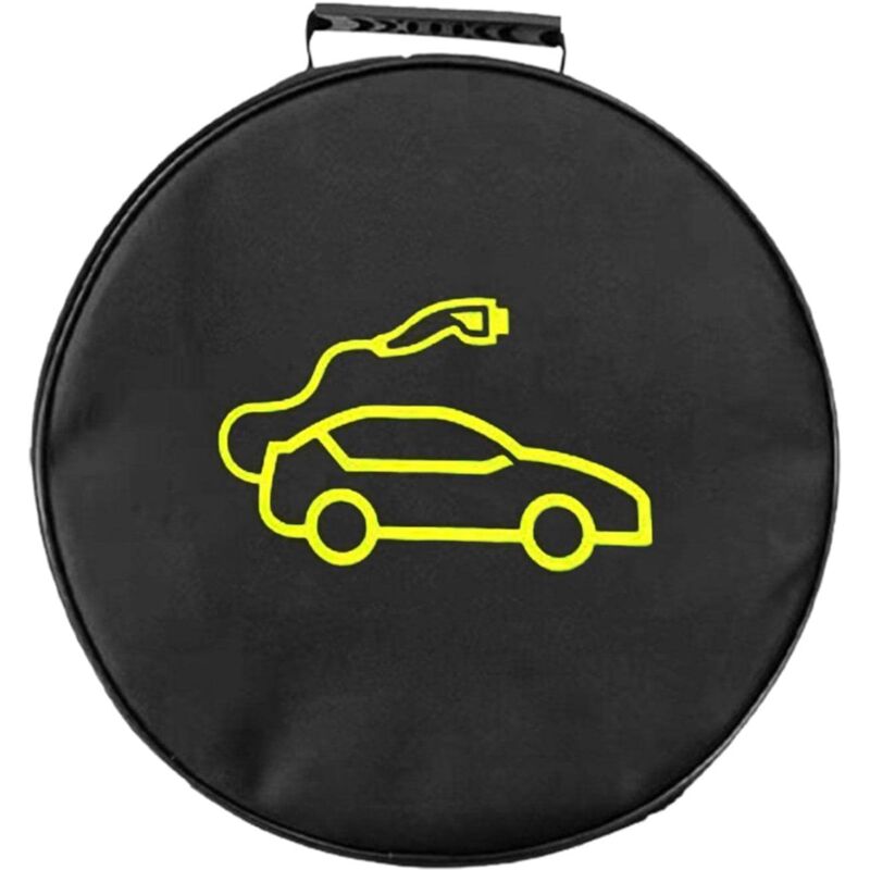 Sac De Rangement Pour Câble Voiture Électrique Ou Hybride,Cable Recharge Batterie EV Transport Coffre, Camping Car, Grande Capacité Charger Les