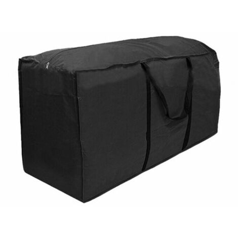 Sac de rangement pour coussins de meubles de jardin en tissu Oxford 210D imperméable et résistant aux déchirures avec poignée pour sapin de Noël, couvertures, coussins, tentes, patio，