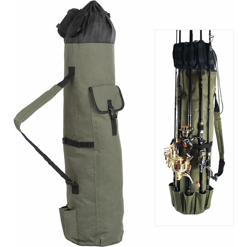 Memkey - Sac de Rangement pour Outils de pêche, Sac d'outils de pêche léger Multifonctionnel étanche pour Accessoires d'équipement de pêche