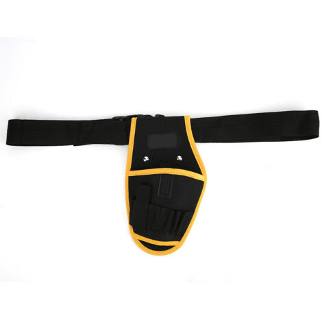 Sac de rangement pour outils électriques, trousse d'accessoires de bricolage avec poche pour perceuse