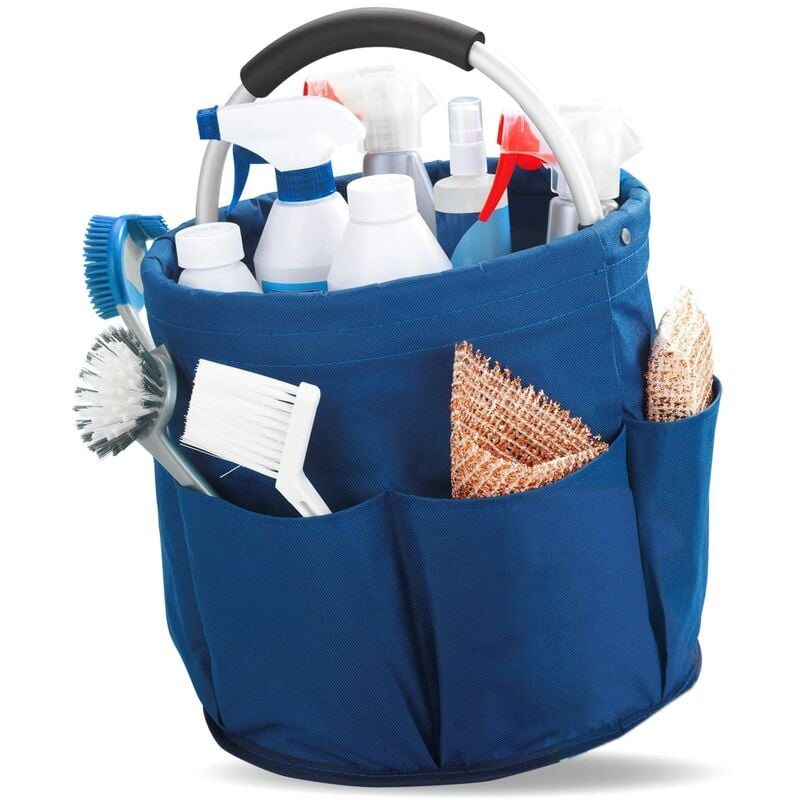 Jusch - Sac de rangement pour outils multifonctions de jardin (bleu)