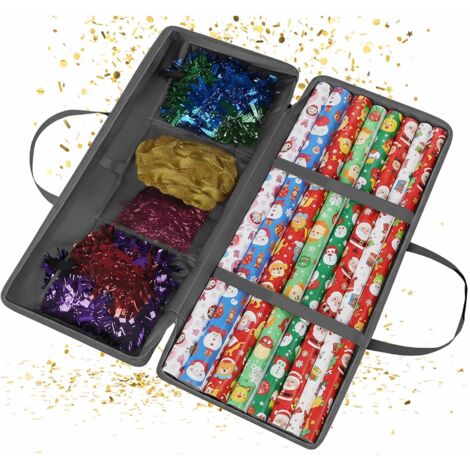 Sac De Rangement Pour Papier Cadeau JEMIDI - Housse De Protection Pour Emballage Et Déco