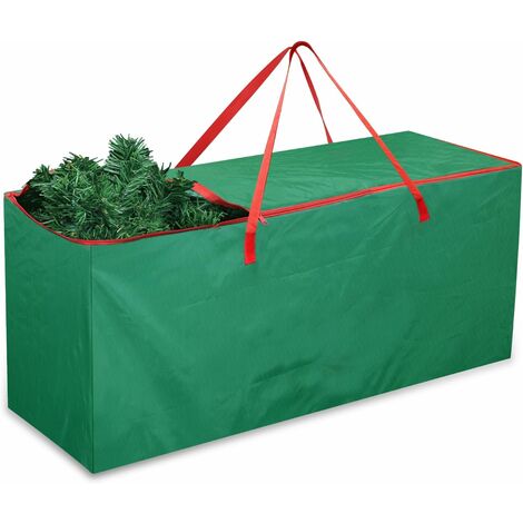 Sac de rangement Transparent pour couronne de noël, pliable, pour arbre de  noël, conteneur de guirlande