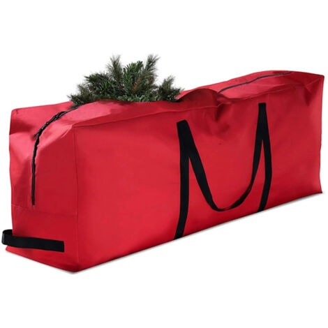 Sac de rangement pour sapin de Noël, housse anti-poussière, grande capacité, imperméable, sacs de rangement pour vêtements et sapin de Noël