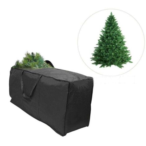 Sac de Rangement Pour Sapin de Noël - Housse pour Sapin de Noël Avec Fermetures Éclair convient jusqu'à 173 cm - Idéal pour l'arbre de Noël Artificiel et la Décoration 1737651CM