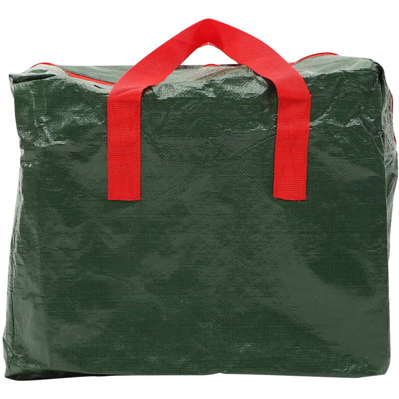 Sac de rangement pour sapin de Noël Sac à fermeture éclair robuste Pochette pour sapin de Noël pour fête
