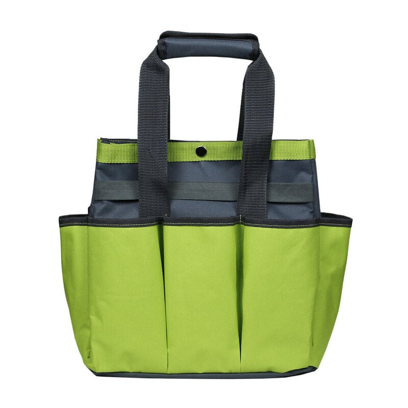 Jusch - Sac de rangement, sac à outils de jardin, sac fourre-tout de jardinage, portable pour outils de jardin de grande capacité