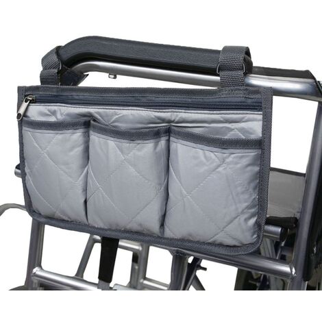 Eosnow Sac pour fauteuil roulant imperméable grande capacité tissu