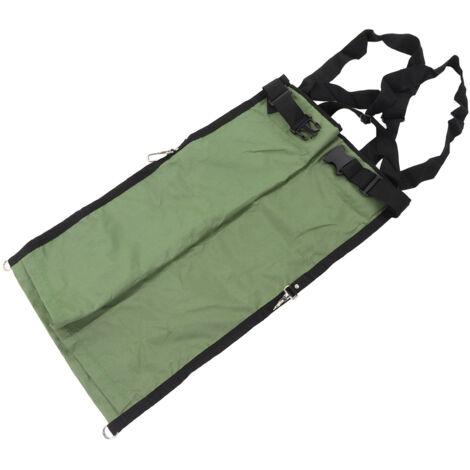 Sac de Récolte de Pommes en Tissu Oxford 600D, Tablier de Cueillette Réglable avec Double Boucle