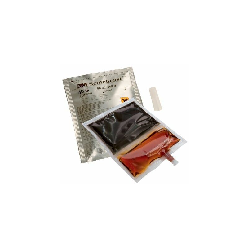 Sac de Résine d'enrobage flexible et composés d'encapsulation pur 200 ml Scotchcast 40 ( Prix pour 1 )