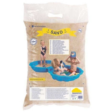 WADIGA Sac de Sable Fin pour Bac à Sable Enfants - 15kg