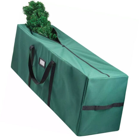 Sac de Stockage de Sapin de Noël de 600D Oxford Rectangulaire Grande Capacité pour Vêtements Couette