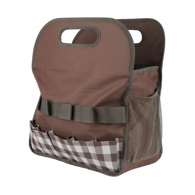Sac de taille de jardin Sac de rangement pour outils de jardinage Tablier avec pochesPratique et pratique