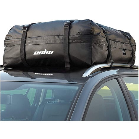 Coffre de Toit Voiture Souple 400L Sac de Toit en Mousse PE