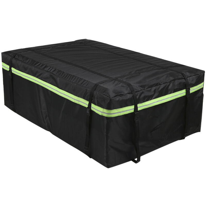 Sac de transport de fret sur le toit de la voiture, avec bande réfléchissante de nuit, sac de bagage universel, sac Cube de rangement pour voyage et