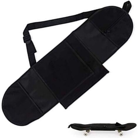 Sac de transport de planche à roulettes Sac de longboard étanche Oxford Longboard Backpack, 30 pouces (80 cm)