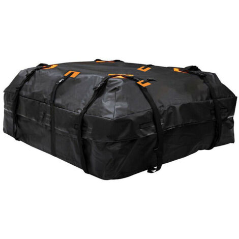 Sac de transport étanche 600D pour toit de voiture, sac de rangement universel pour bagages, cube de rangement, 20 pieds cubes pour toutes les voitures avec/sans porte-bagages
