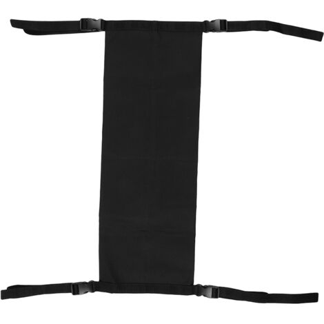 Sac de transport étanche pour bouteille d'oxygène portable, adaptable aux fauteuils roulants.