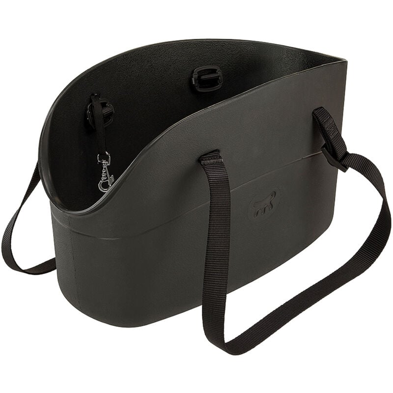 With-me Sac en résine pour le transport de chiens de petites tailles, différentes couleurs. Variante - Misure: 21.5 x 43.5 x h 25 cm - Noir - Ferplast