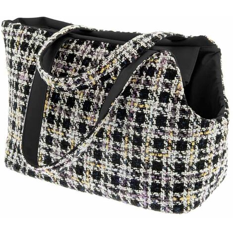 Sac de transport motif Amélie avec pochette pour chiens