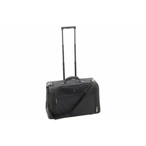 Sac de transport noir Smart Flamingo pour chiens