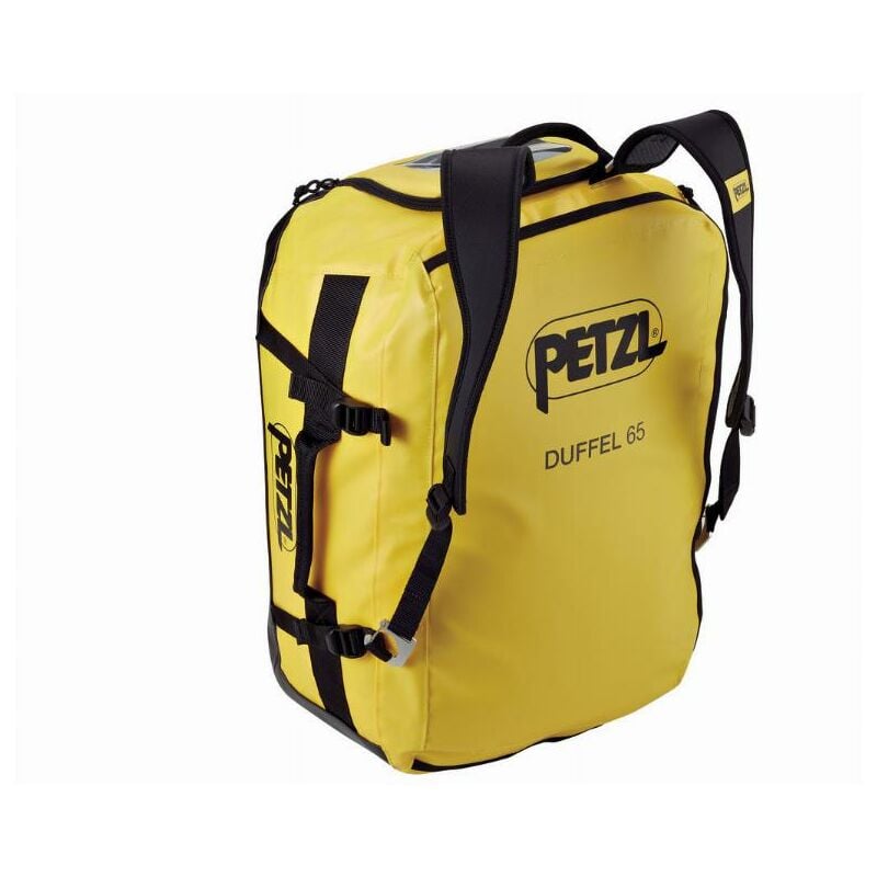 Petzl - Sac de transport Duffel 65 litres - Jaune/noir - S045AA00