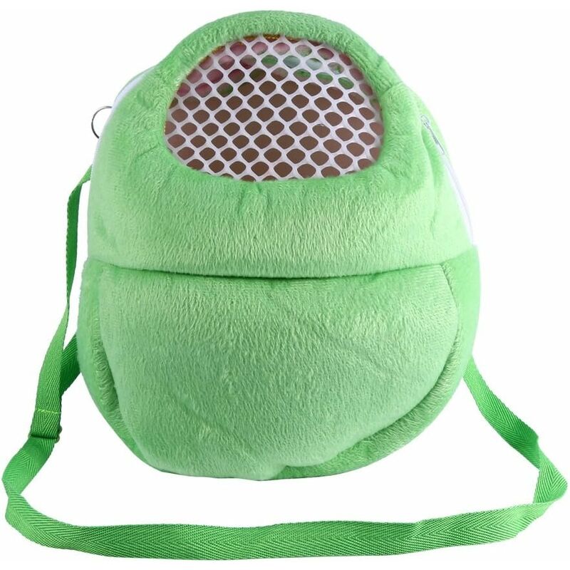 Sac de Transport pour Animaux de Compagnie Hamster Rat Hedgehog Rabbit Sac de Couchage Sacoche de Voyage Portable Respirant Sacs à Dos Sac à Dos avec