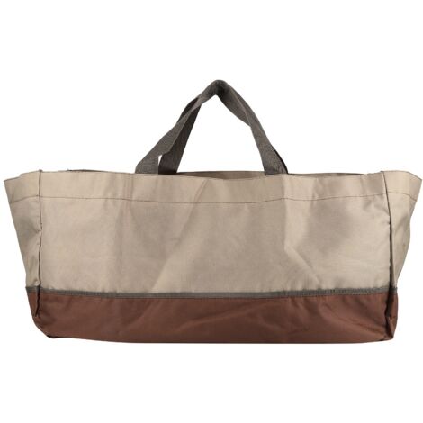 Sac de transport pour bûches et charbon de bois, grande capacité et étanche