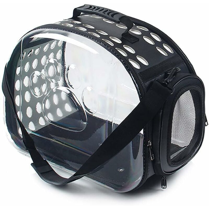 Sac de Transport pour Chat Chien et Autres Animaux de Compagnie Léger Respirant Sac à Main avec Bandoulière pour Voyage Sac Portable pour Animaux