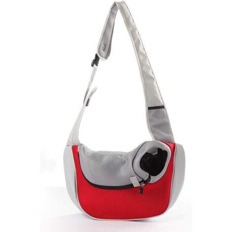 Sac de Transport pour Chat et Chien - Bandoulière et Épaule pour Animaux de Compagnie - Sling Transporteur