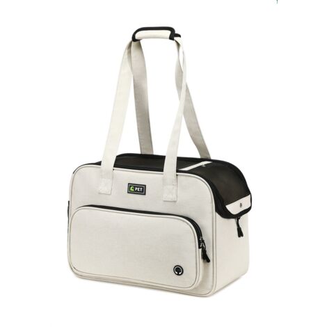Sac de transport pour chat et petit chien, sac à main respirant, 43x20,5x30 cm