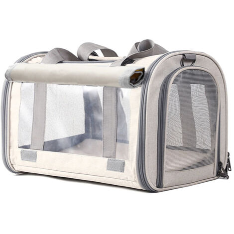 Sac de transport pour chat pliable et portable, sac à main multi-usages pour déplacements