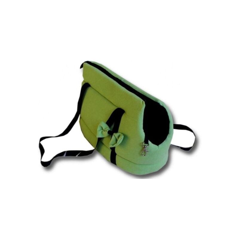 Viking Choice - Sac de transport pour chien - petits chiens - sac de transport pour chien - vert - 36x19x23 cm - élégant - sac à bandoulière - Vert