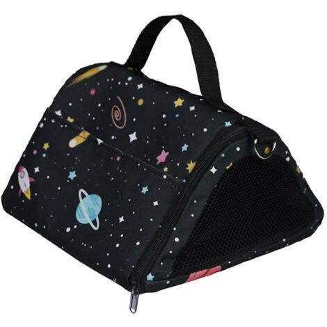 Sac de transport pour hamster Bird for Carrier, bonne ventilation, fenêtre en filet avec sangle et ha